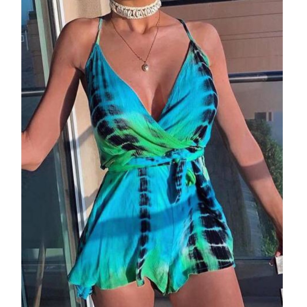 Tie Dye Romper